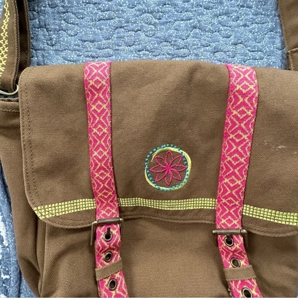 American Girl Bag Lea Clark Canvas Messenger Bag Tote